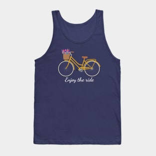 Enjoy the ride on a bicycle Tank Top